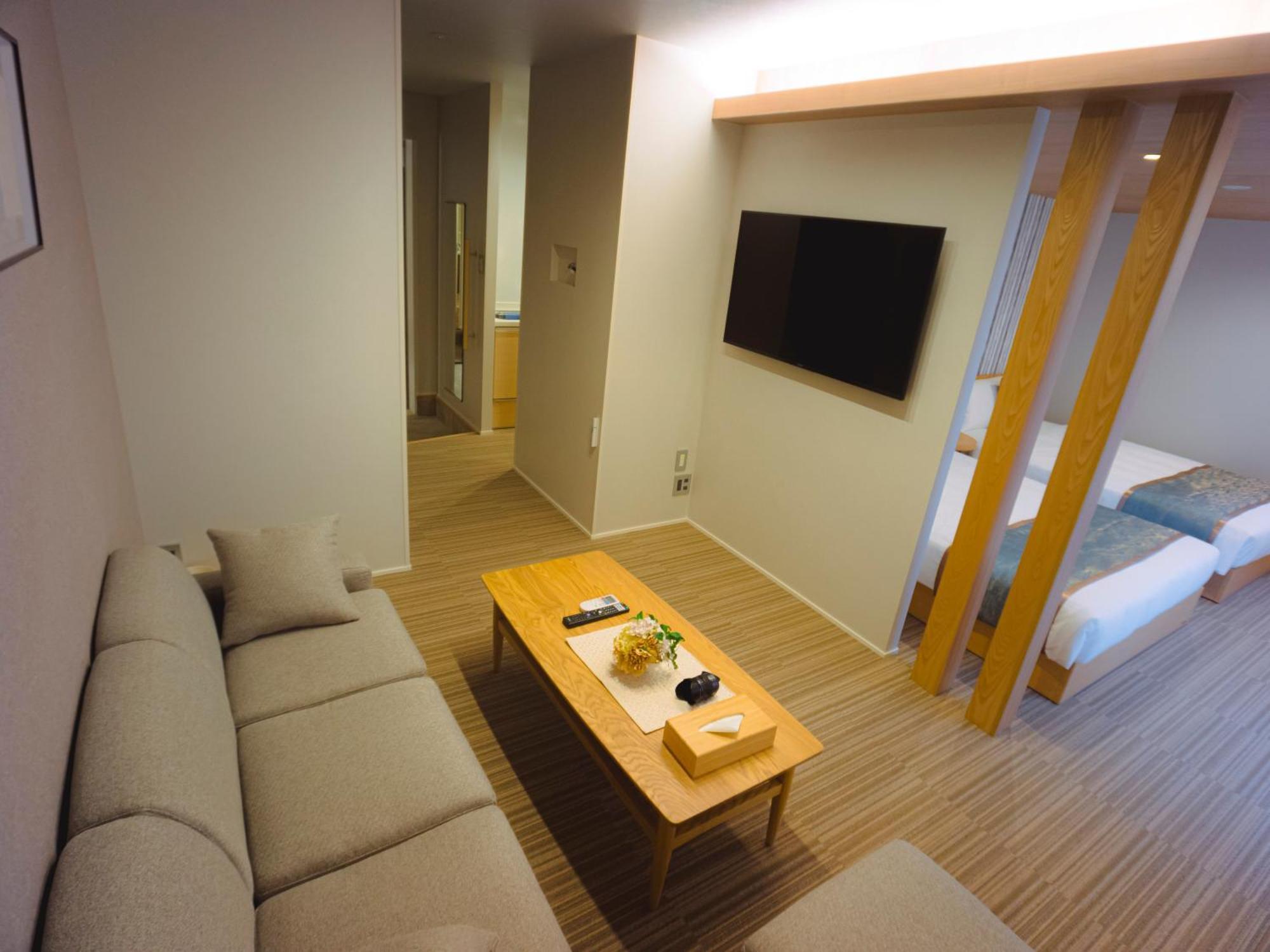 Aparthotel Grand Base Hakata Sumiyoshi Fukuoka  Pokój zdjęcie